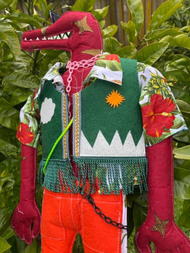 Croc Plushie - Red