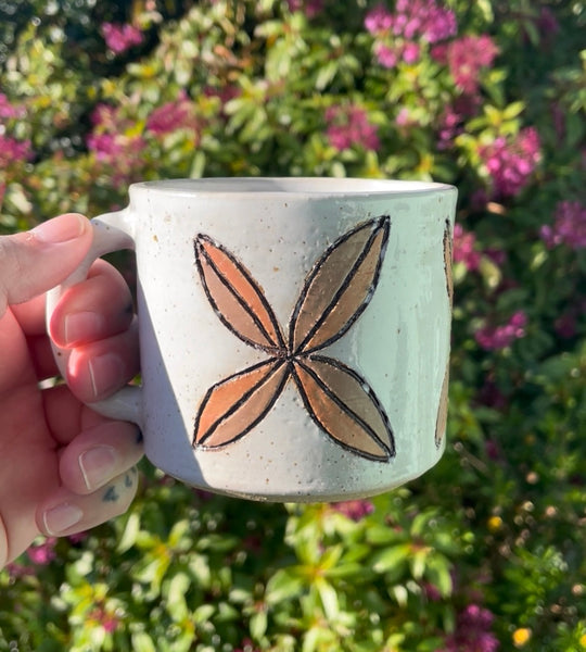 Hand Carved Siapo Mug (194) by MASINA CREATIVE
