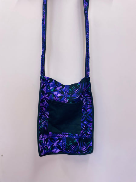 Tote Bag Small - Purple Pacific Print- Moana Oa