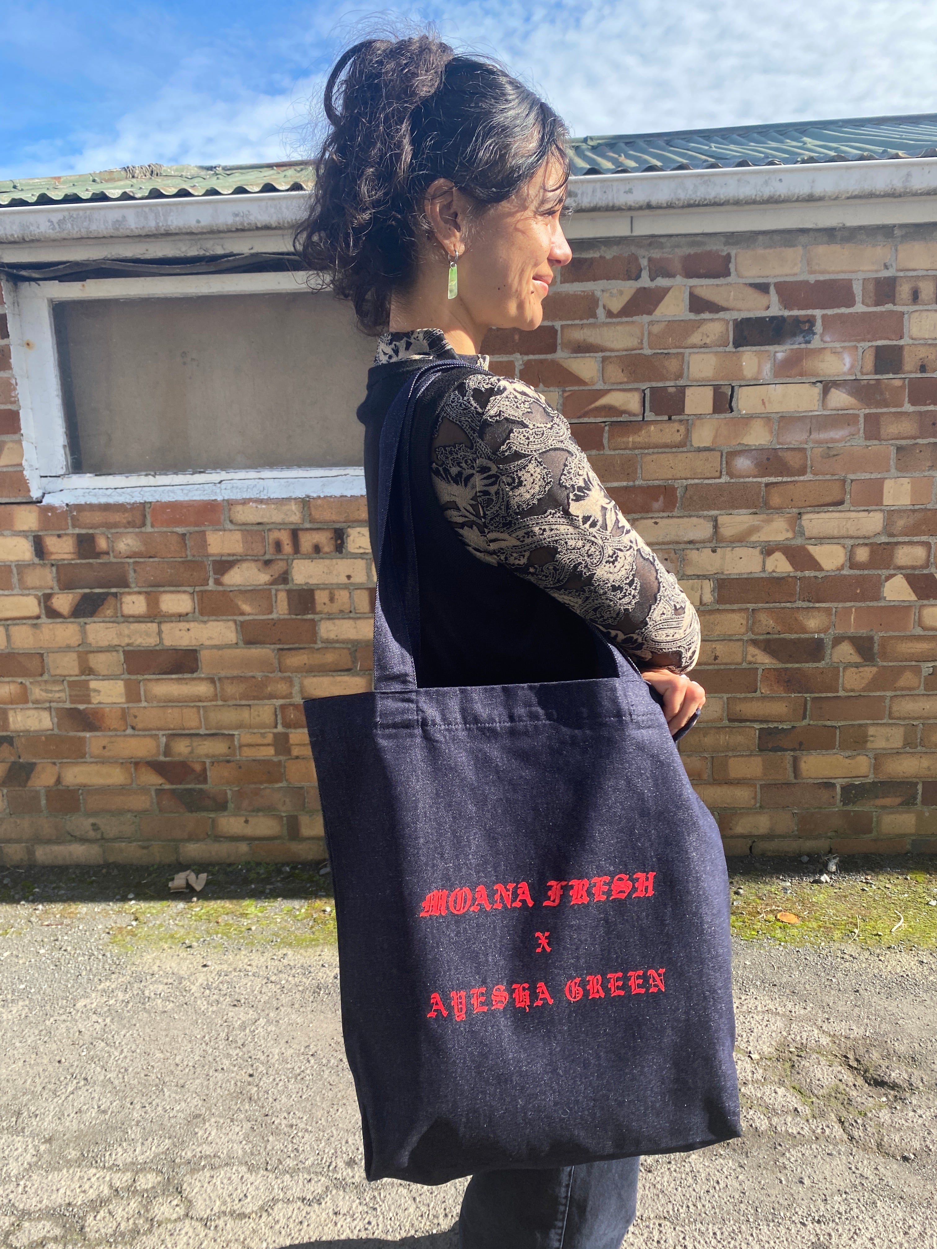 Moana Fresh X Ayesha Green - MĀORI RIGHTS ARE HUMAN RIGHTS Tote Bag