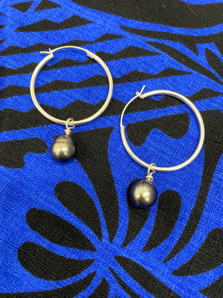 Kailua Hoop Earrings Sterling Silver - Danika Cooper