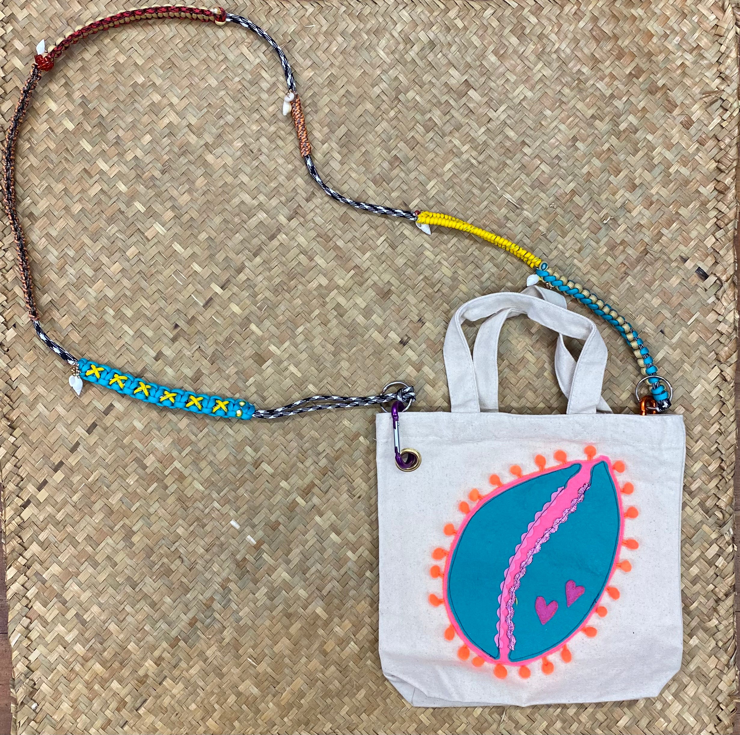 Patched Canvas Bags