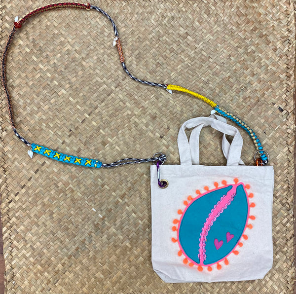 Patched Canvas Bags