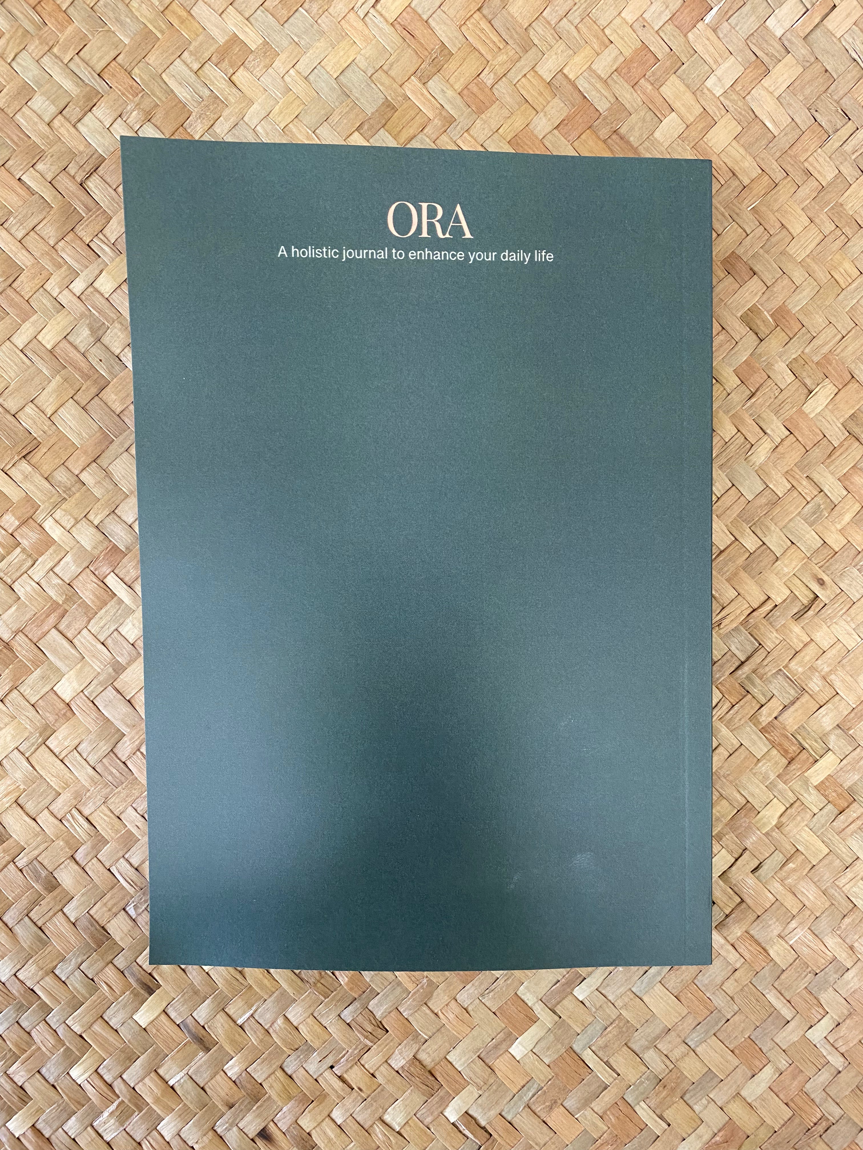 ORA Bilingual Hauora Journal by Tehani Buchanan