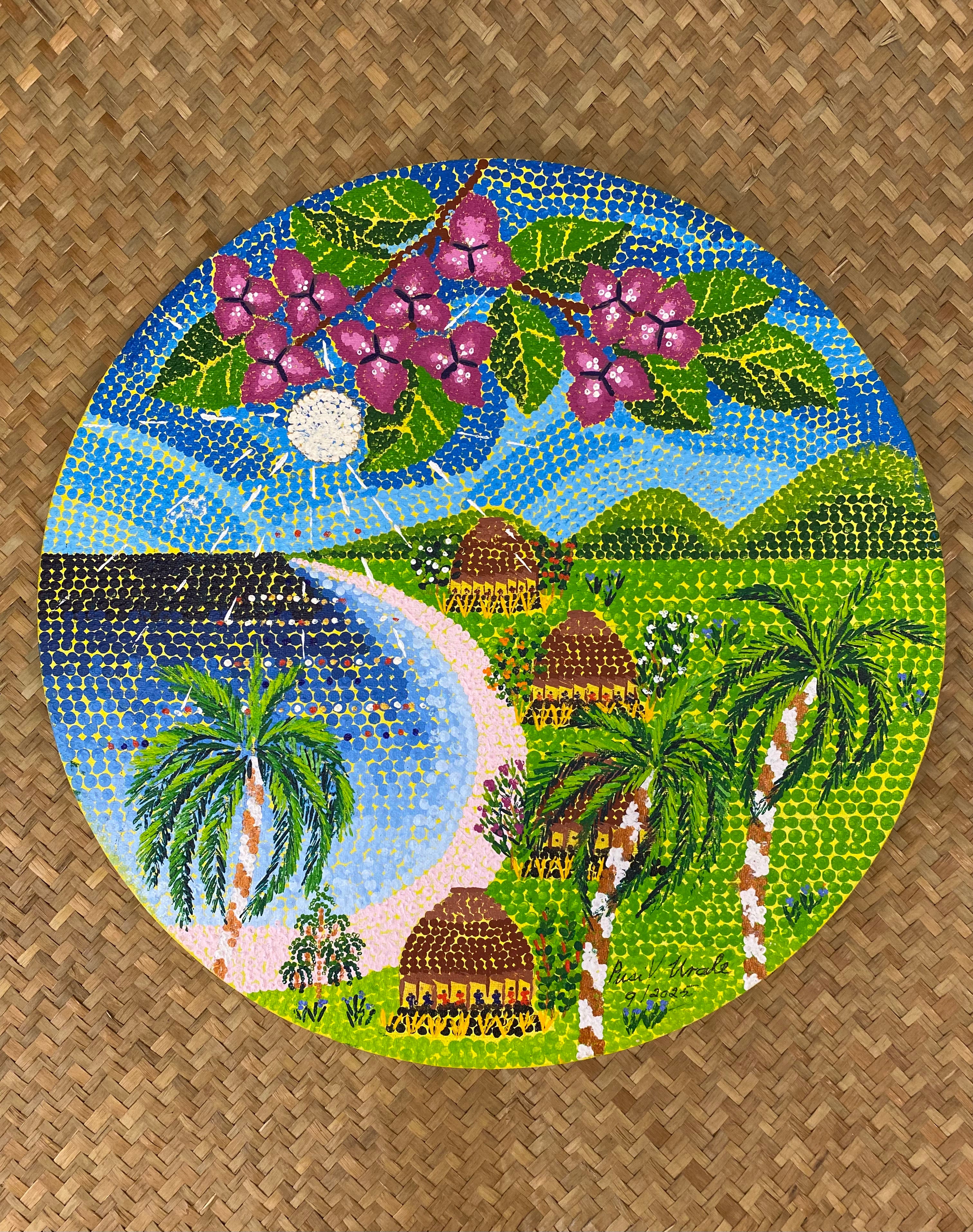 Ferila Viole - original painting by Pusi Urale