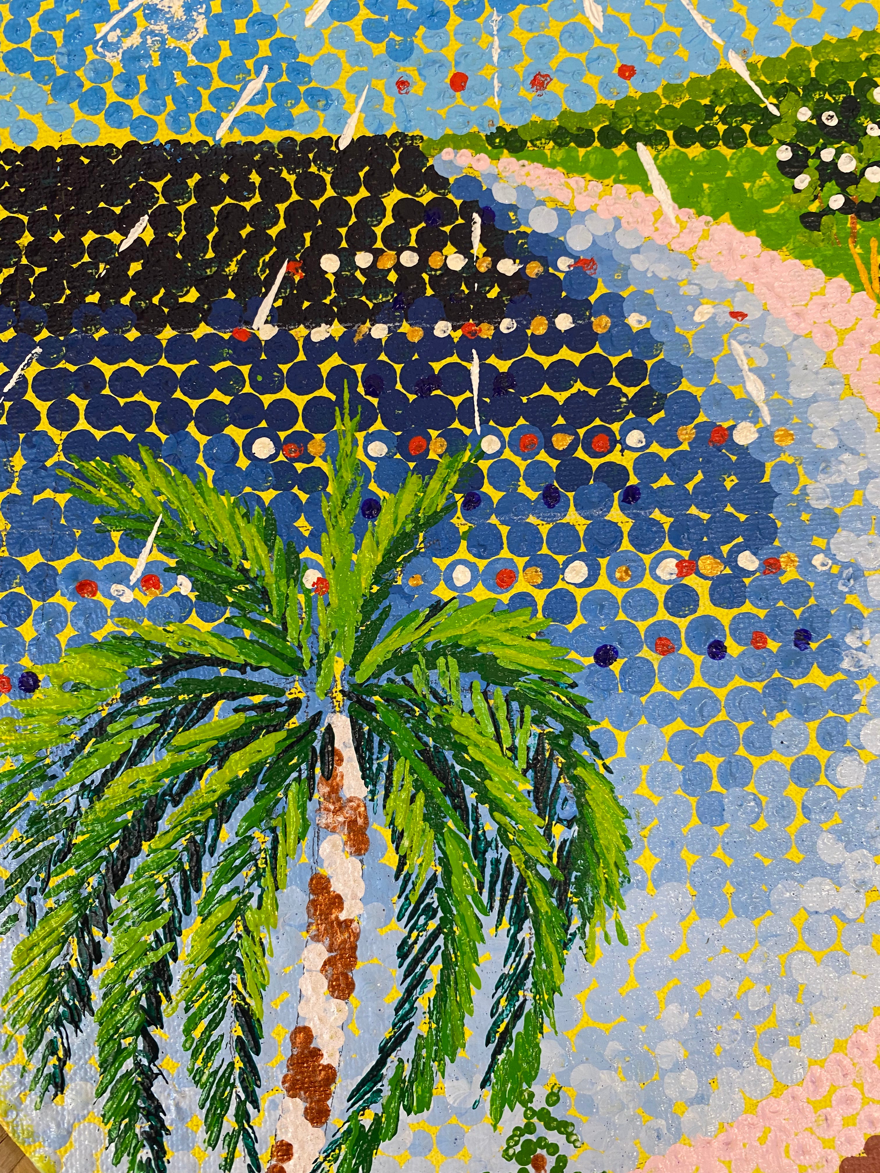 Ferila Viole - original painting by Pusi Urale