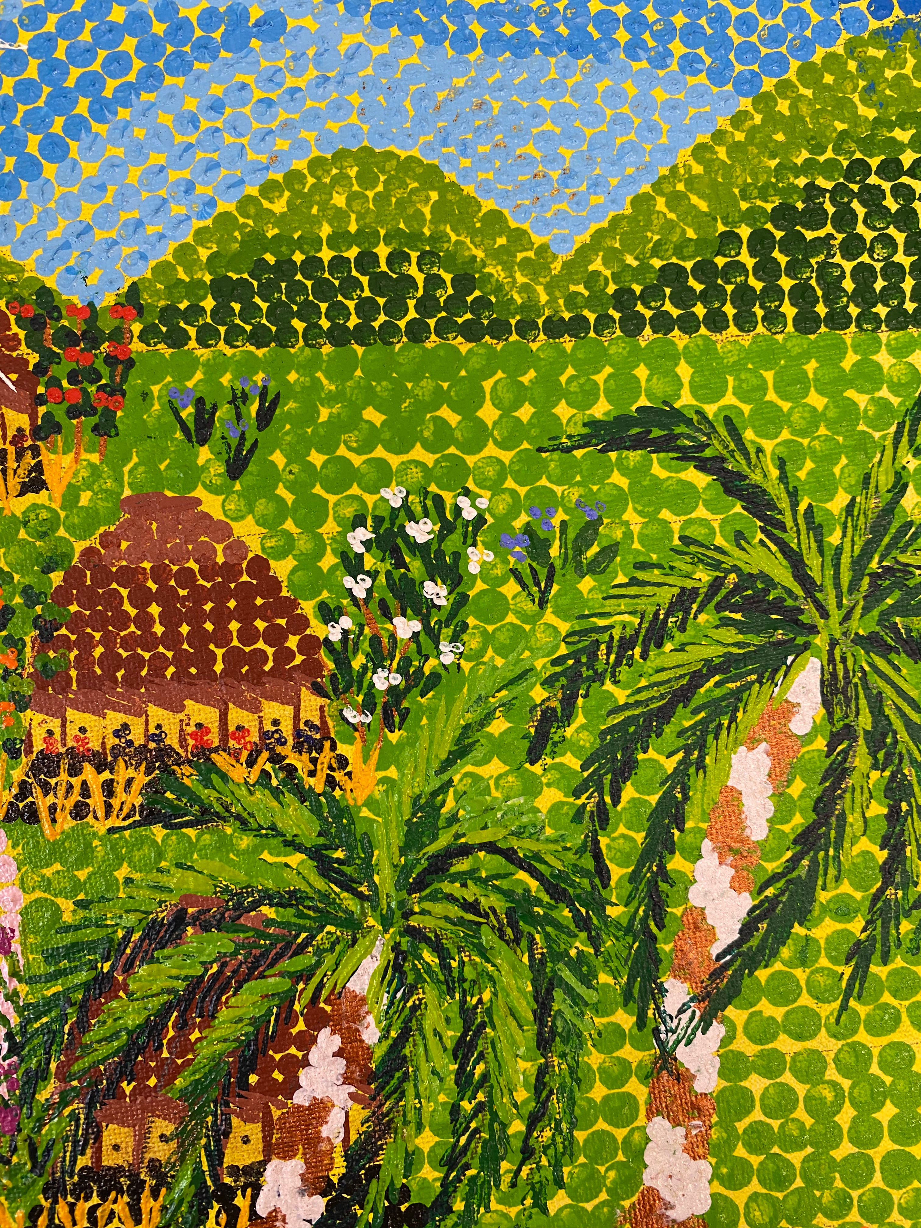 Ferila Viole - original painting by Pusi Urale