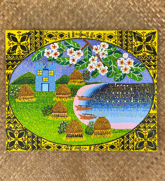 O Le Pua- original painting by Pusi Urale
