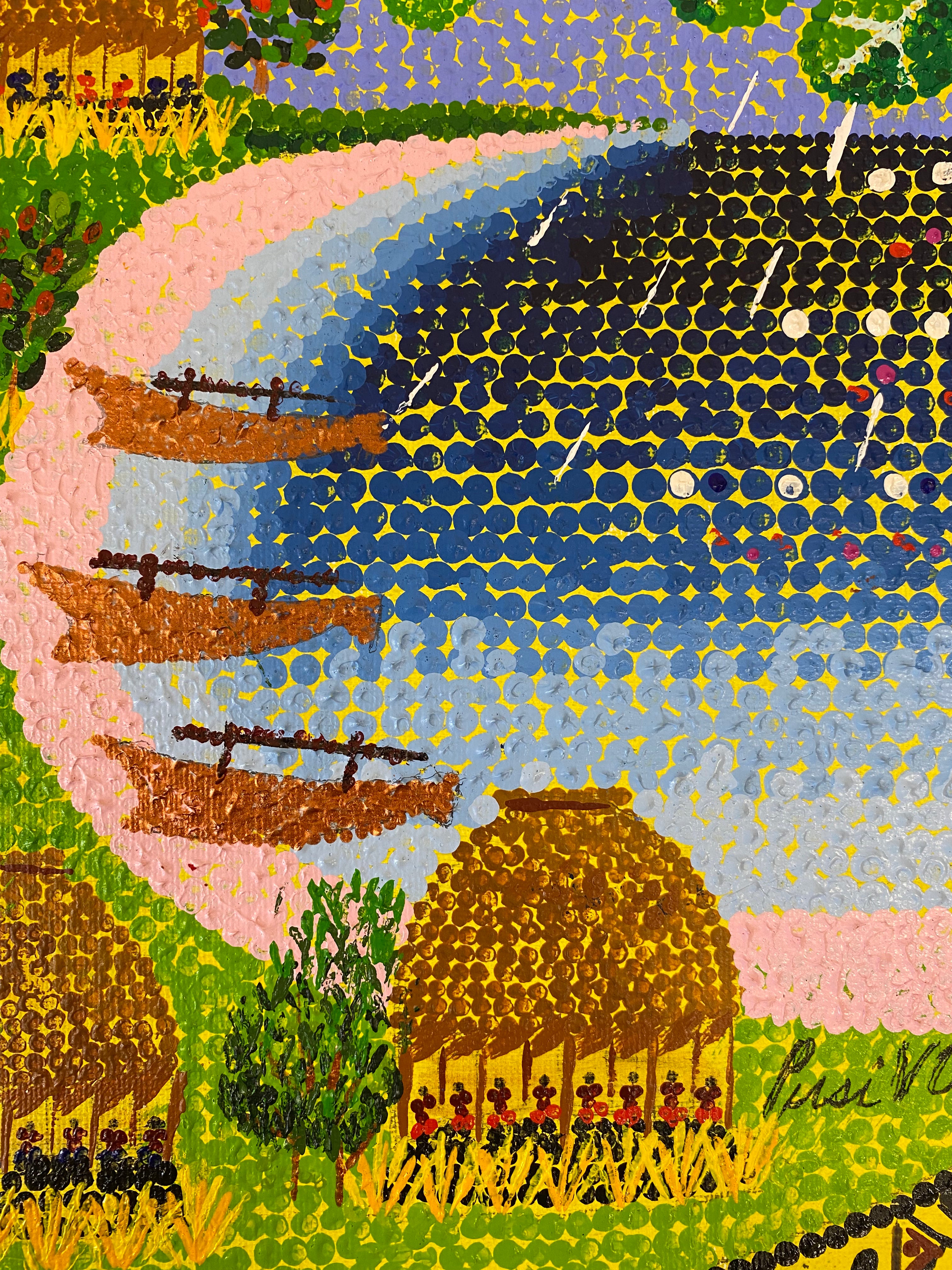 O Le Pua- original painting by Pusi Urale