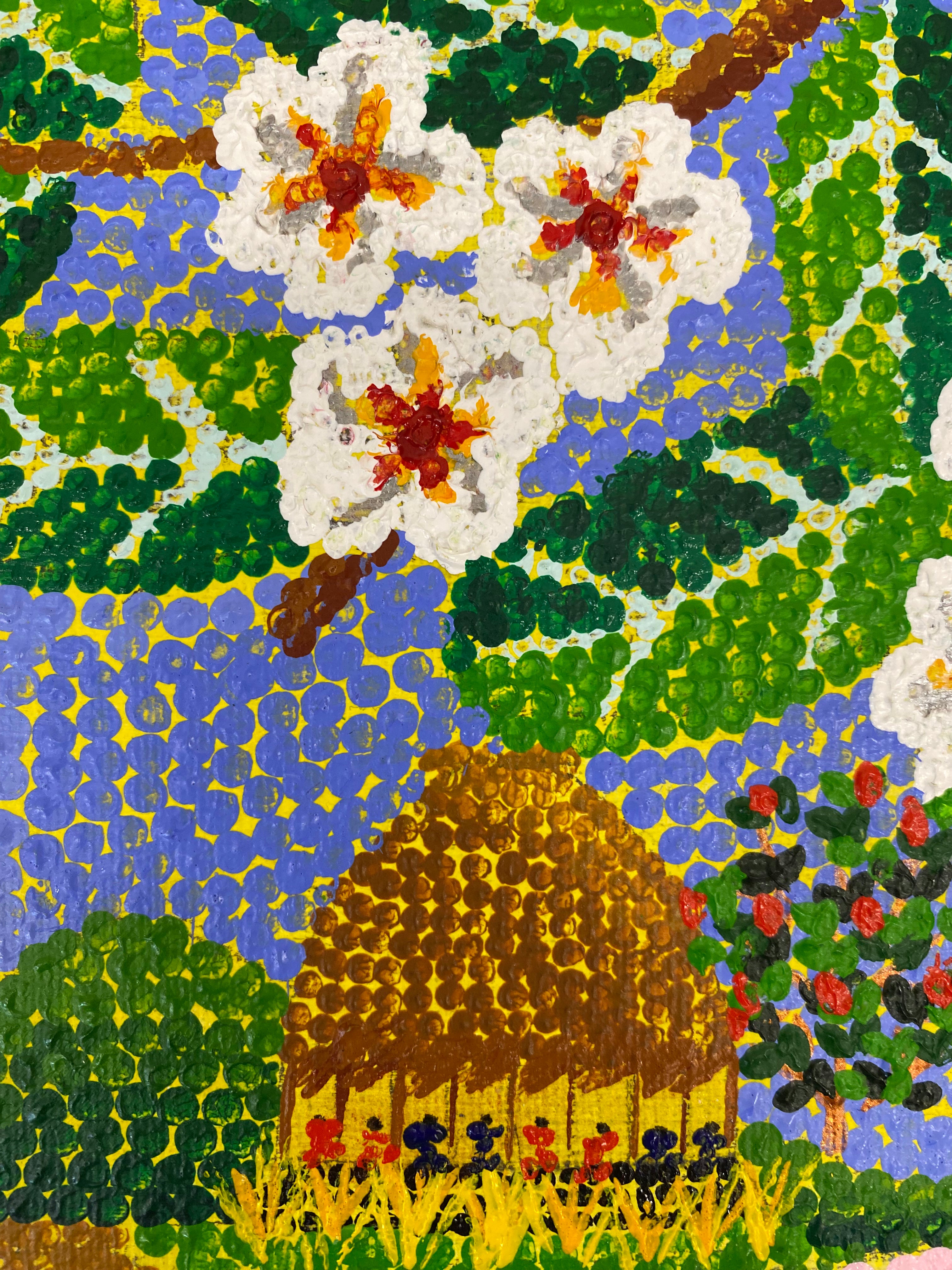 O Le Pua- original painting by Pusi Urale
