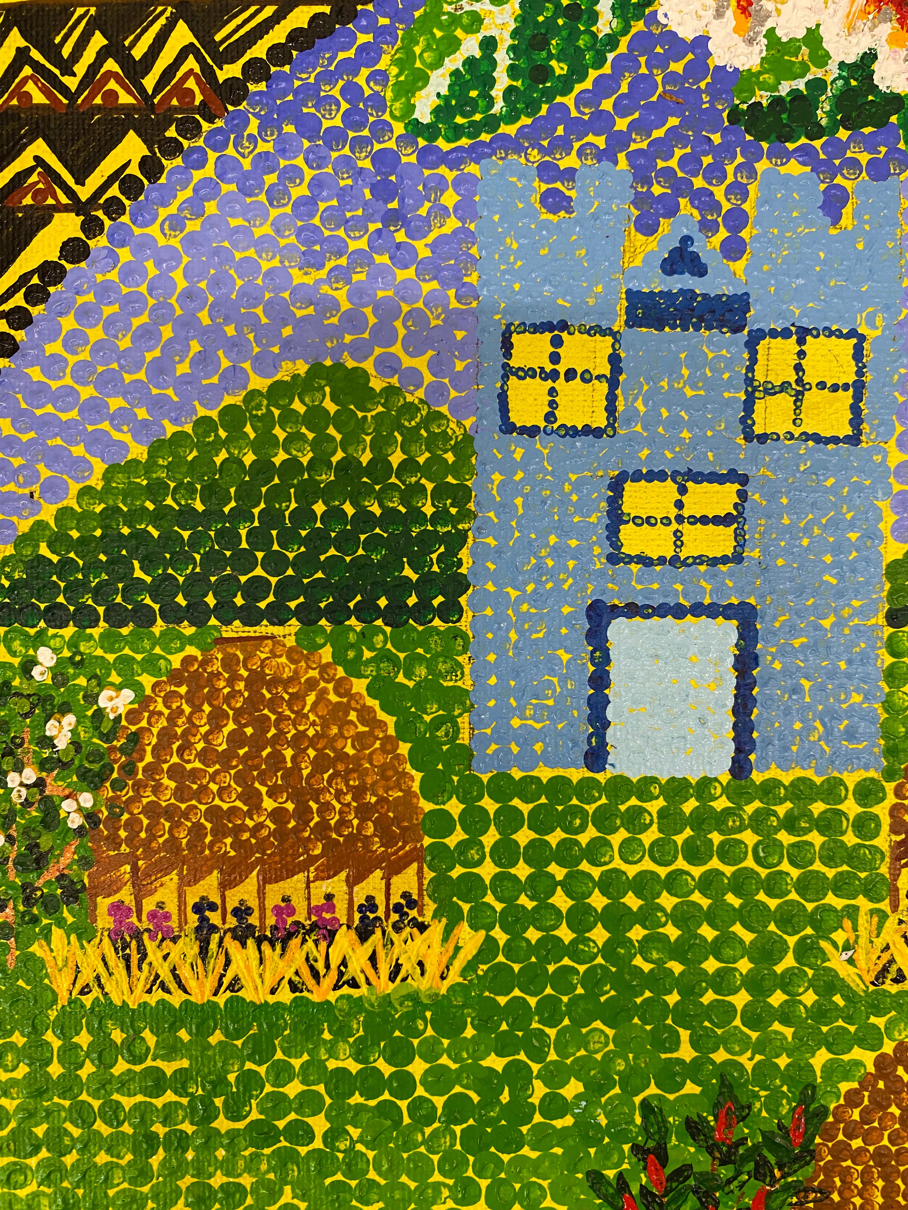 O Le Pua- original painting by Pusi Urale