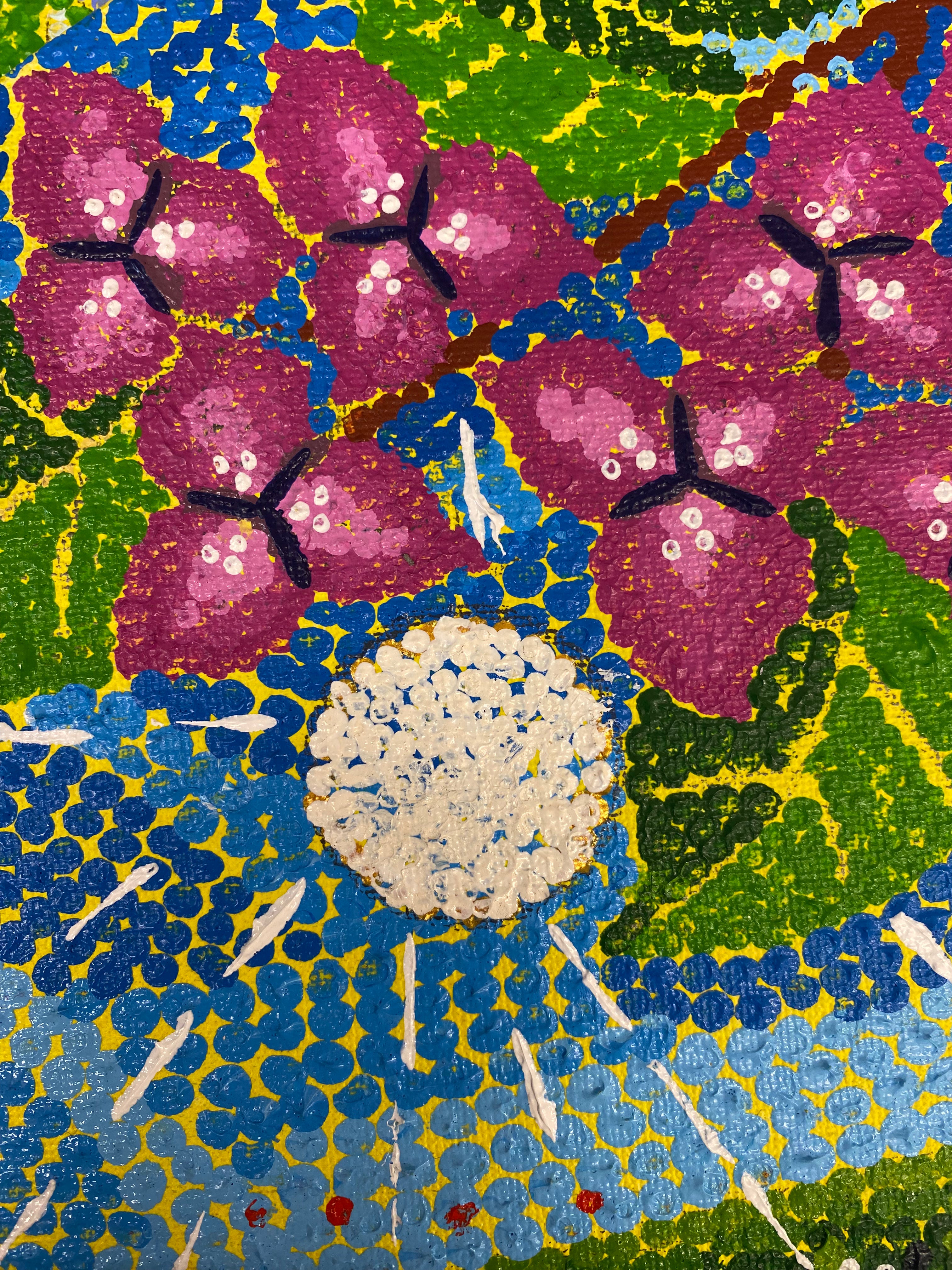 Ferila Viole - original painting by Pusi Urale