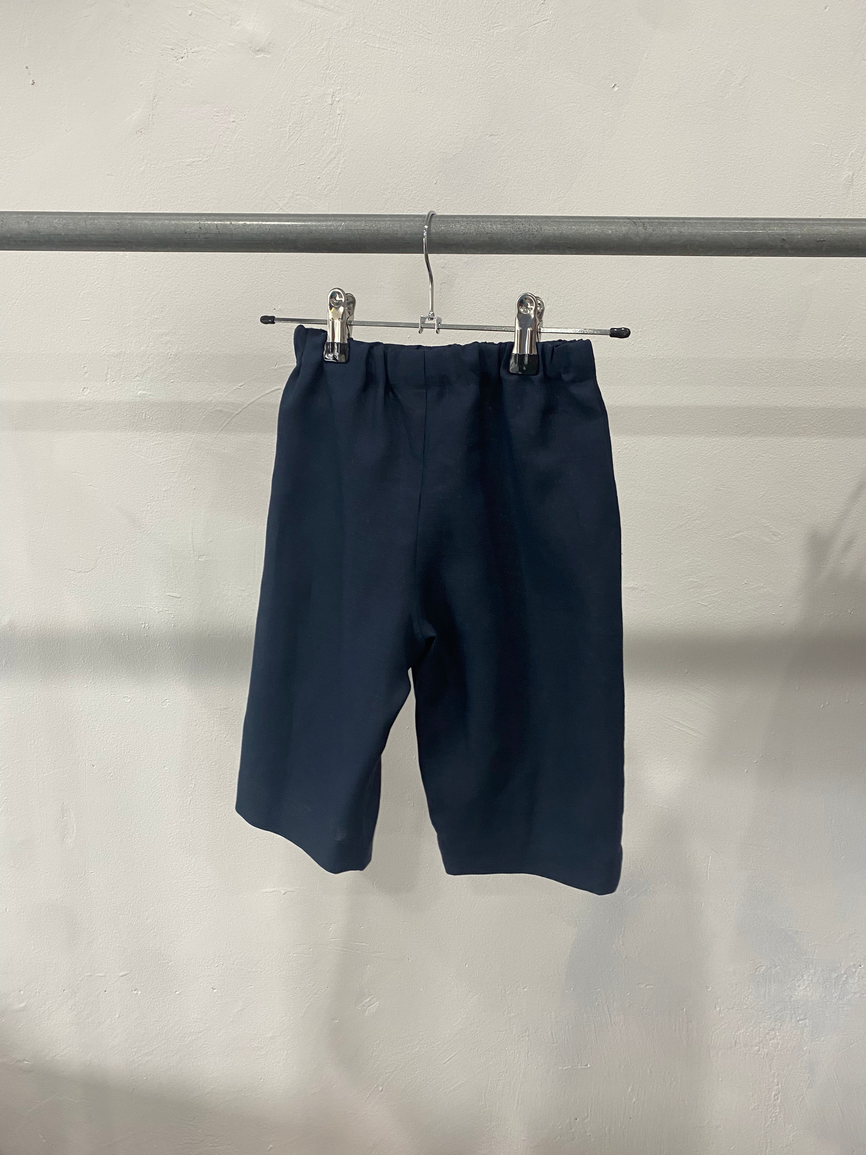 Pepe Pants in Navy Linen by Papa Clothing