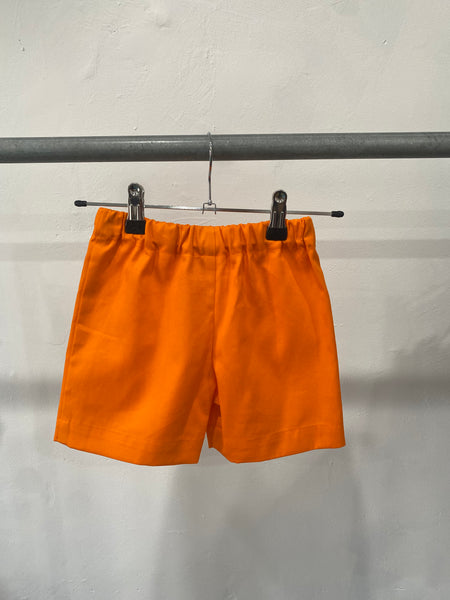 Pepe Shorts in Orange Twill by Papa Clothing