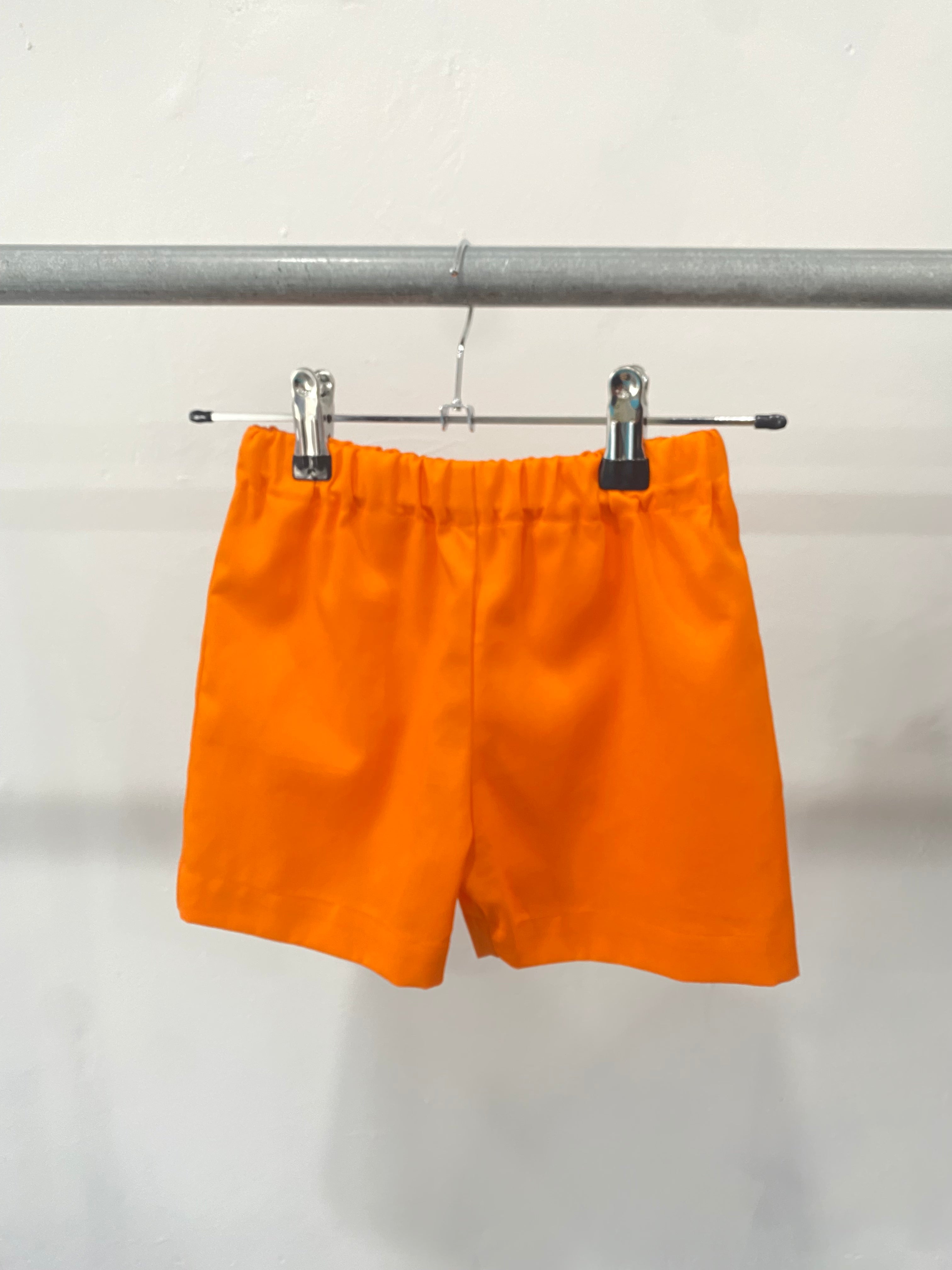 Pepe Shorts in Orange Twill by Papa Clothing