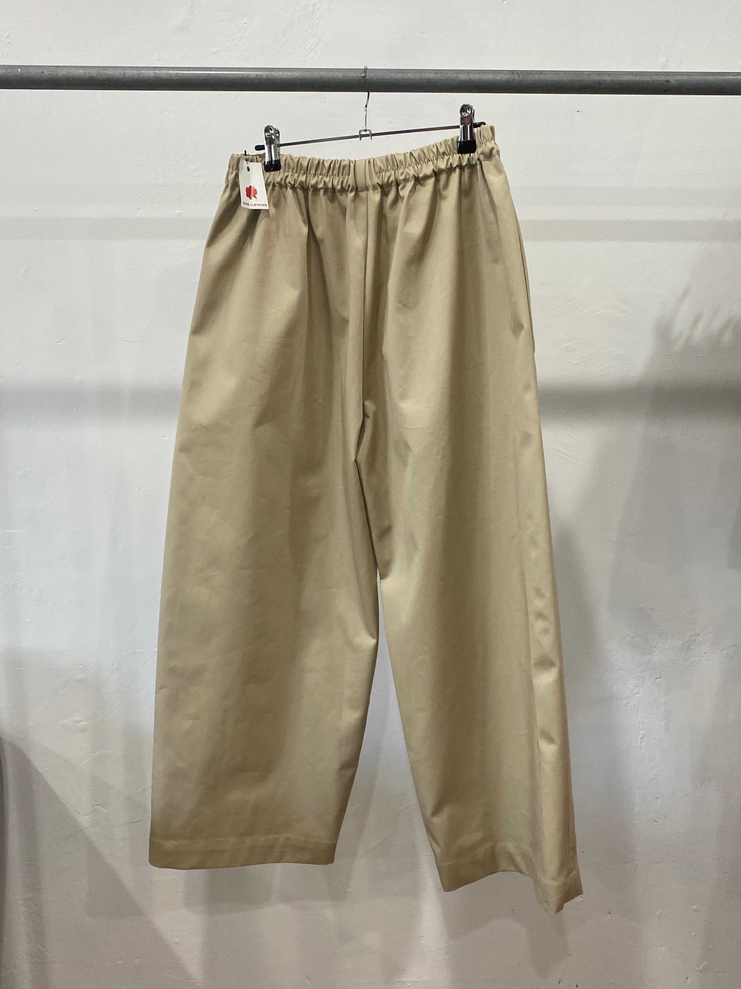 Buffet Pants in Tan Twill by Papa Clothing