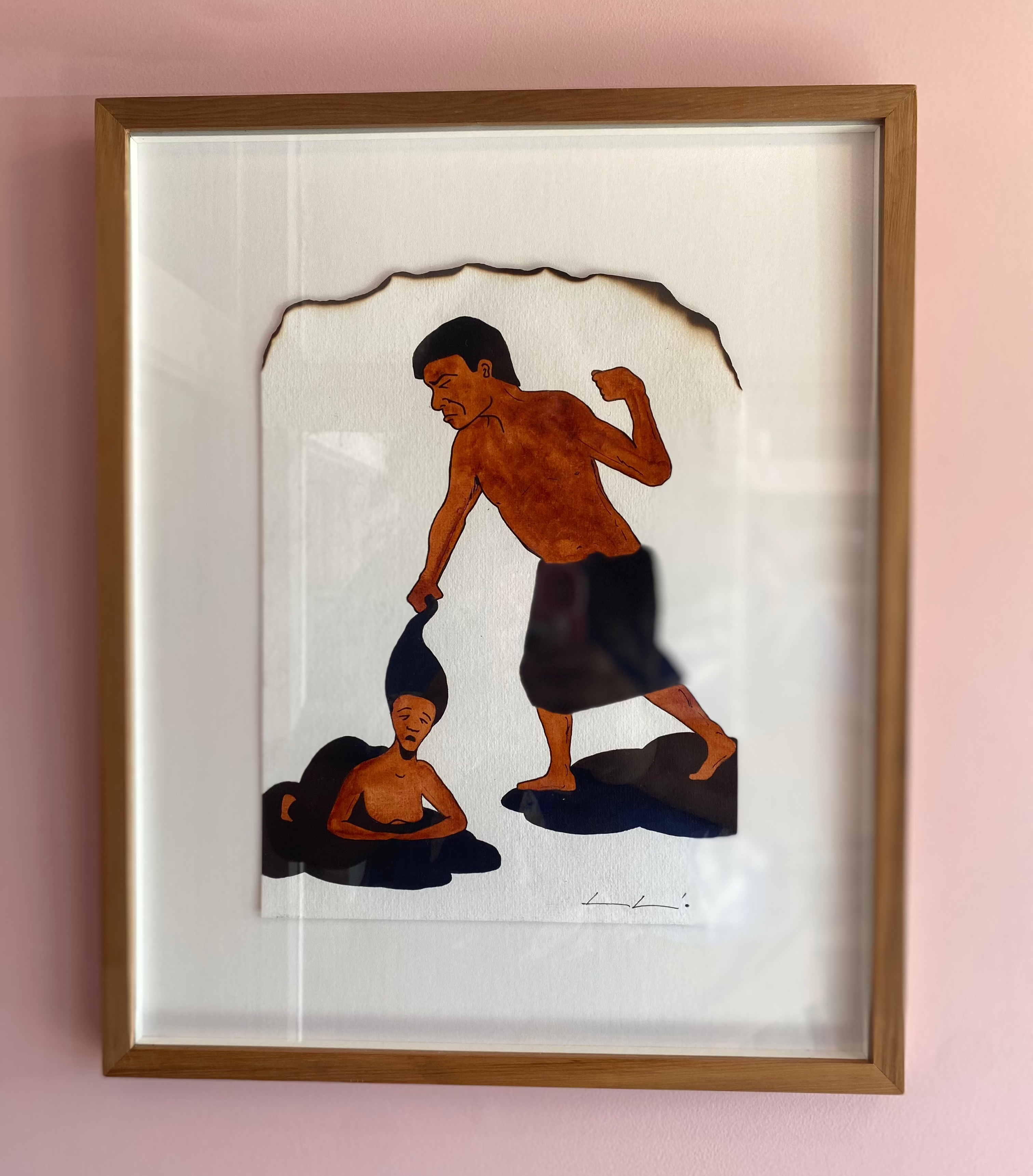 Unimagined Conversations Series- Original Paintings by Andy Leleisi'uao
