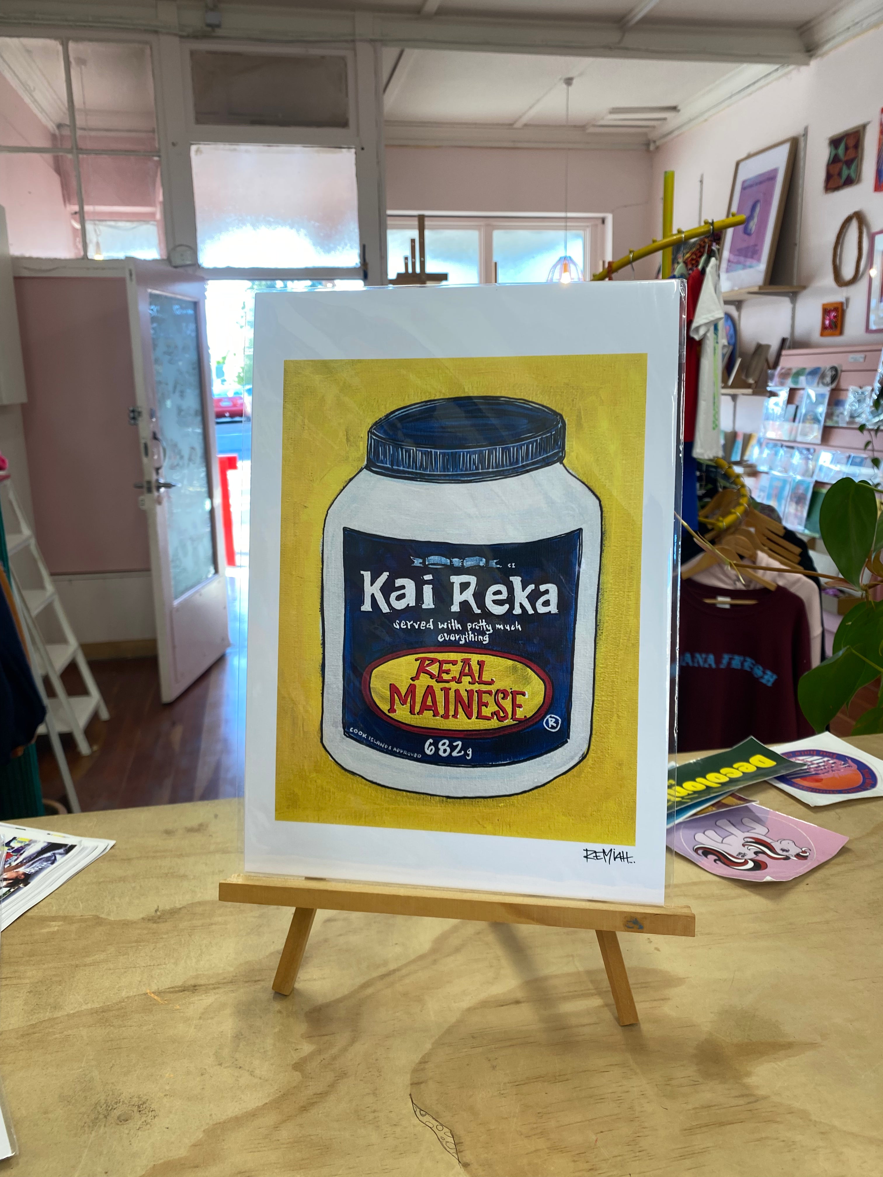 Kai Reka A4 Print by Remiah