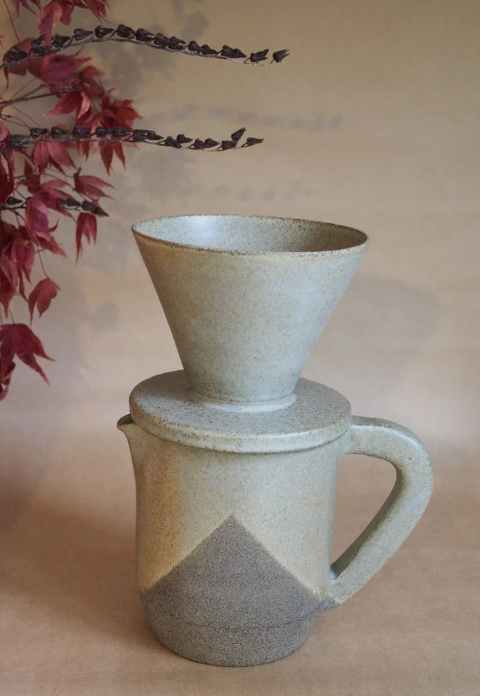 Pour over set - Kirikiri by THEA CERAMICS (Aotearoa Shipping Only)