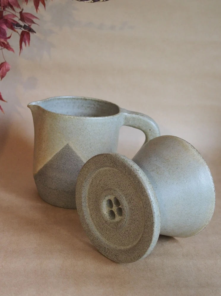 Pour over set - Kirikiri by THEA CERAMICS (Aotearoa Shipping Only)