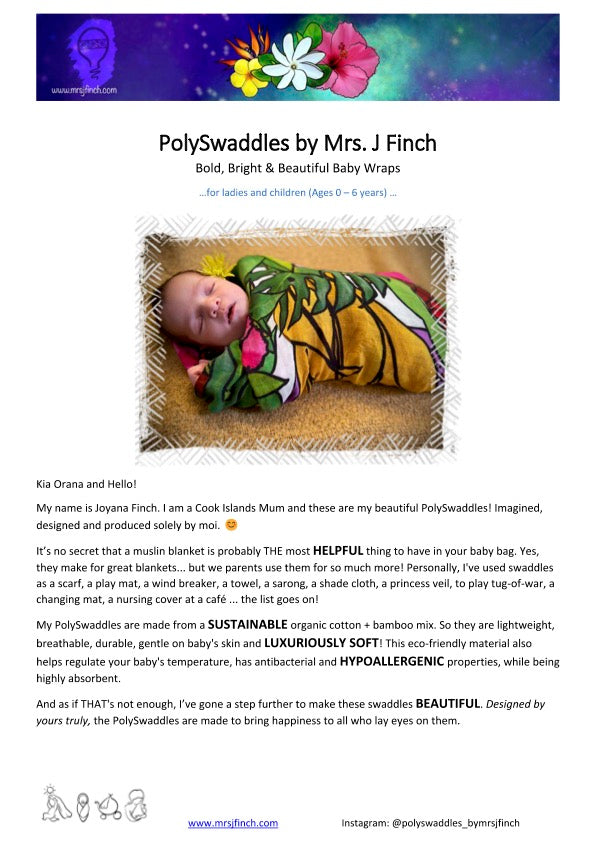 PolySwaddle | Red Ginger