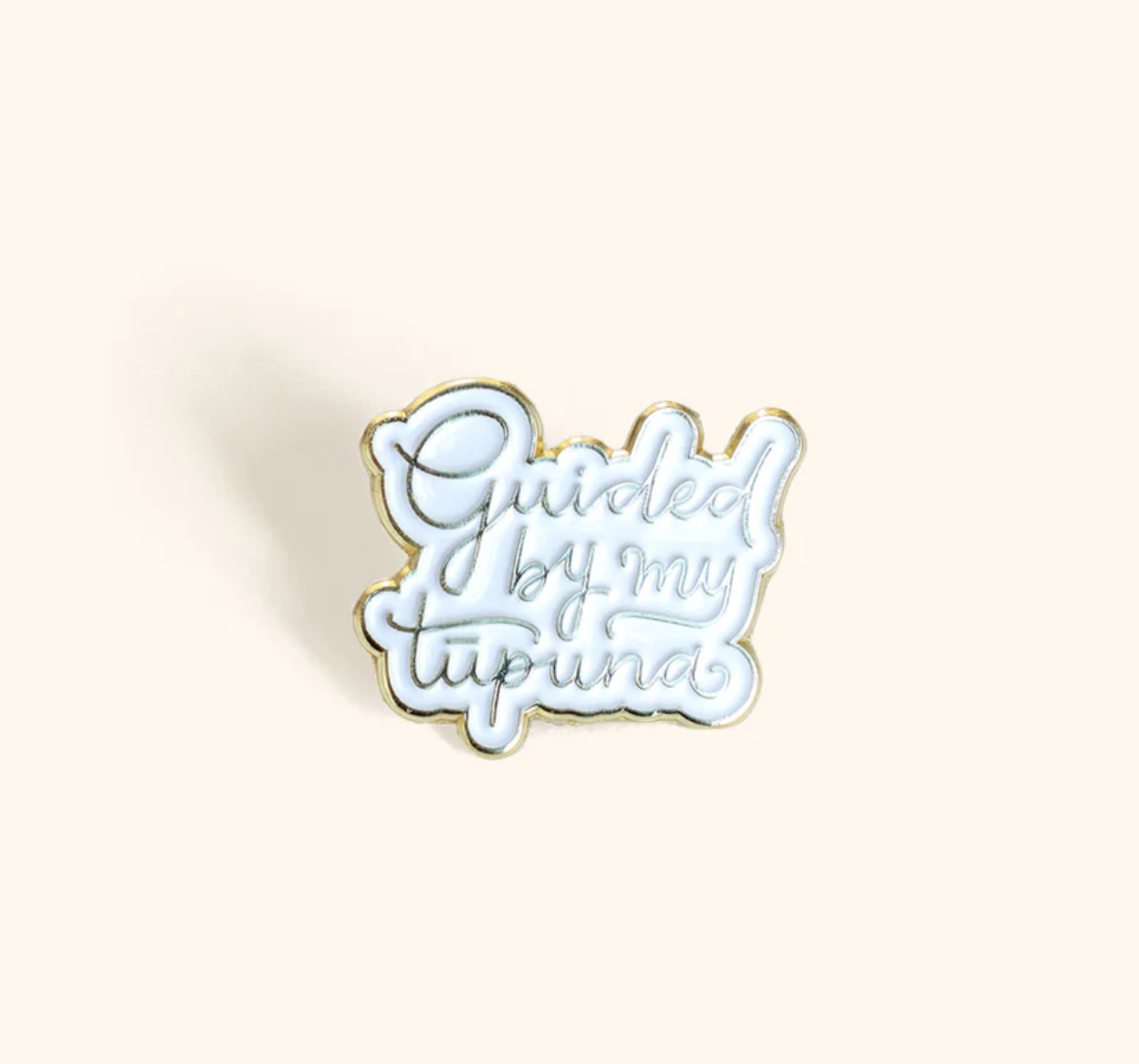 ʻGuided by My Tūpunaʻ Enamel Pin by Maimoa Creative