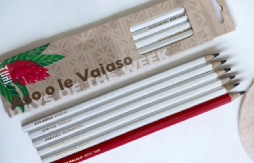 Aso o le Vaiaso, Pencil Set - Tuhi Stationery