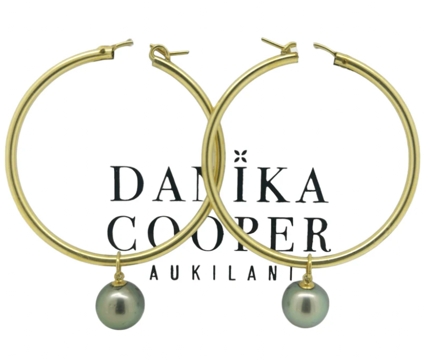 Kailua Hoop Earrings Gold Fill - Danika Cooper