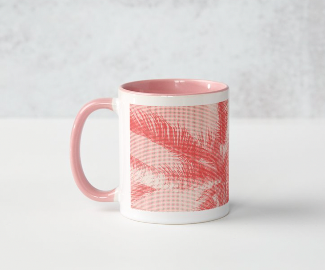 Moana Fresh Mug - Pink Coconut Palms