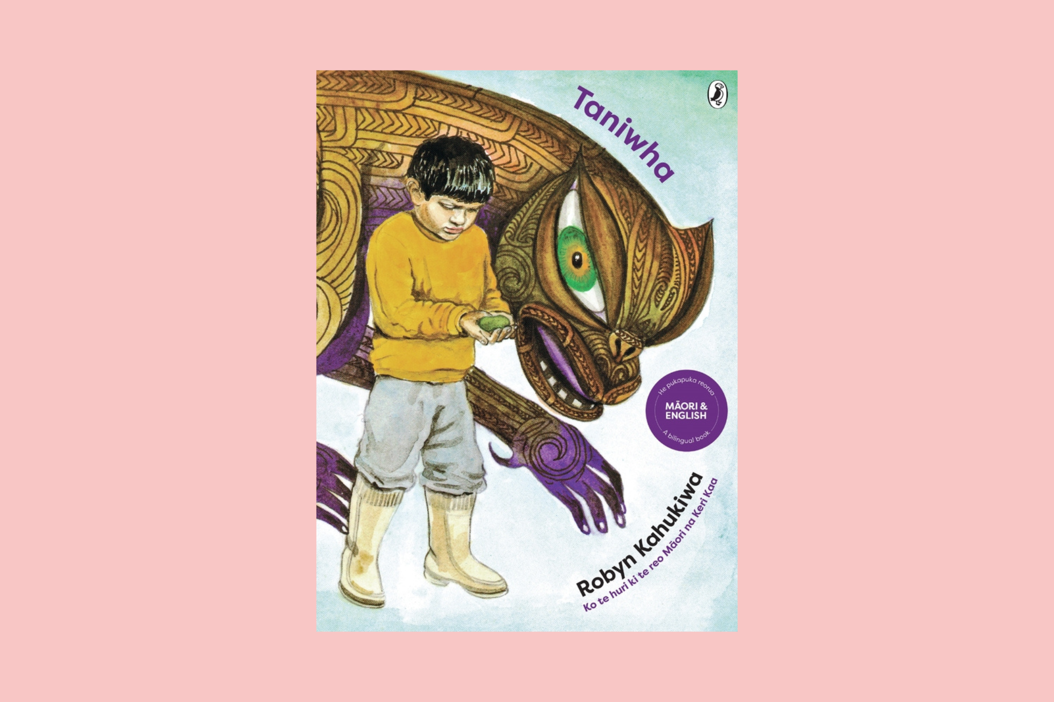 Taniwha by Robyn Kahukiwa (Māori & English)