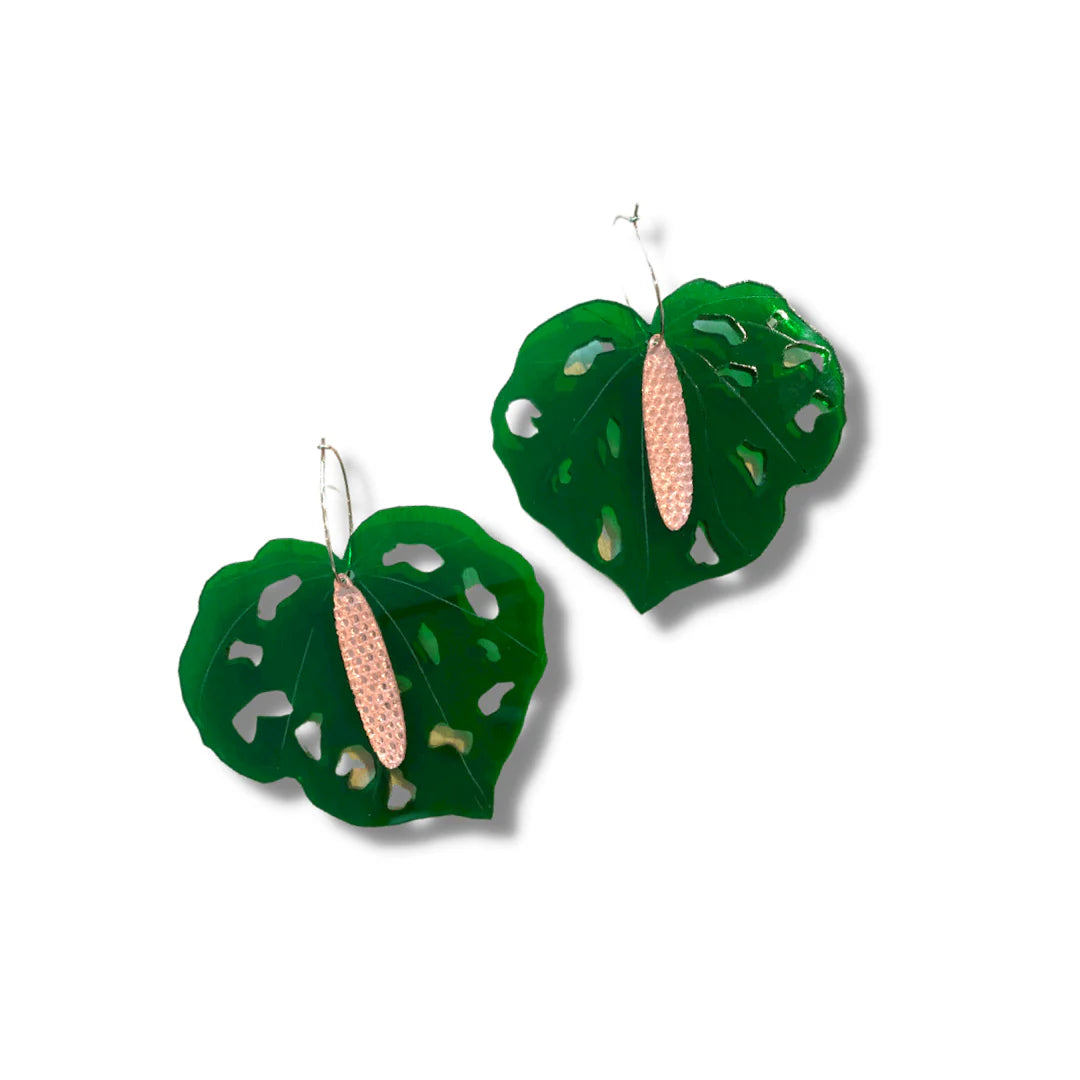 Kawakawa - XXL Earrings by Taonga Puāwai