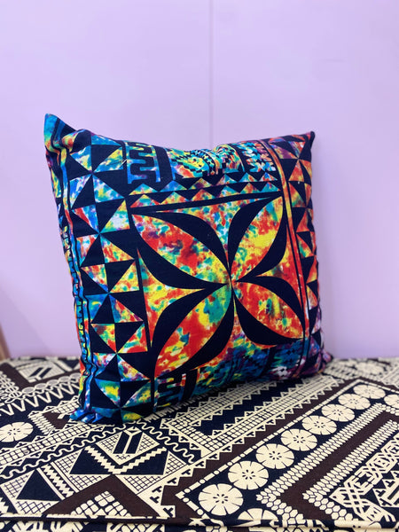 Rainbow Cushion 45cm x 45cm (Small) by Moana Oa