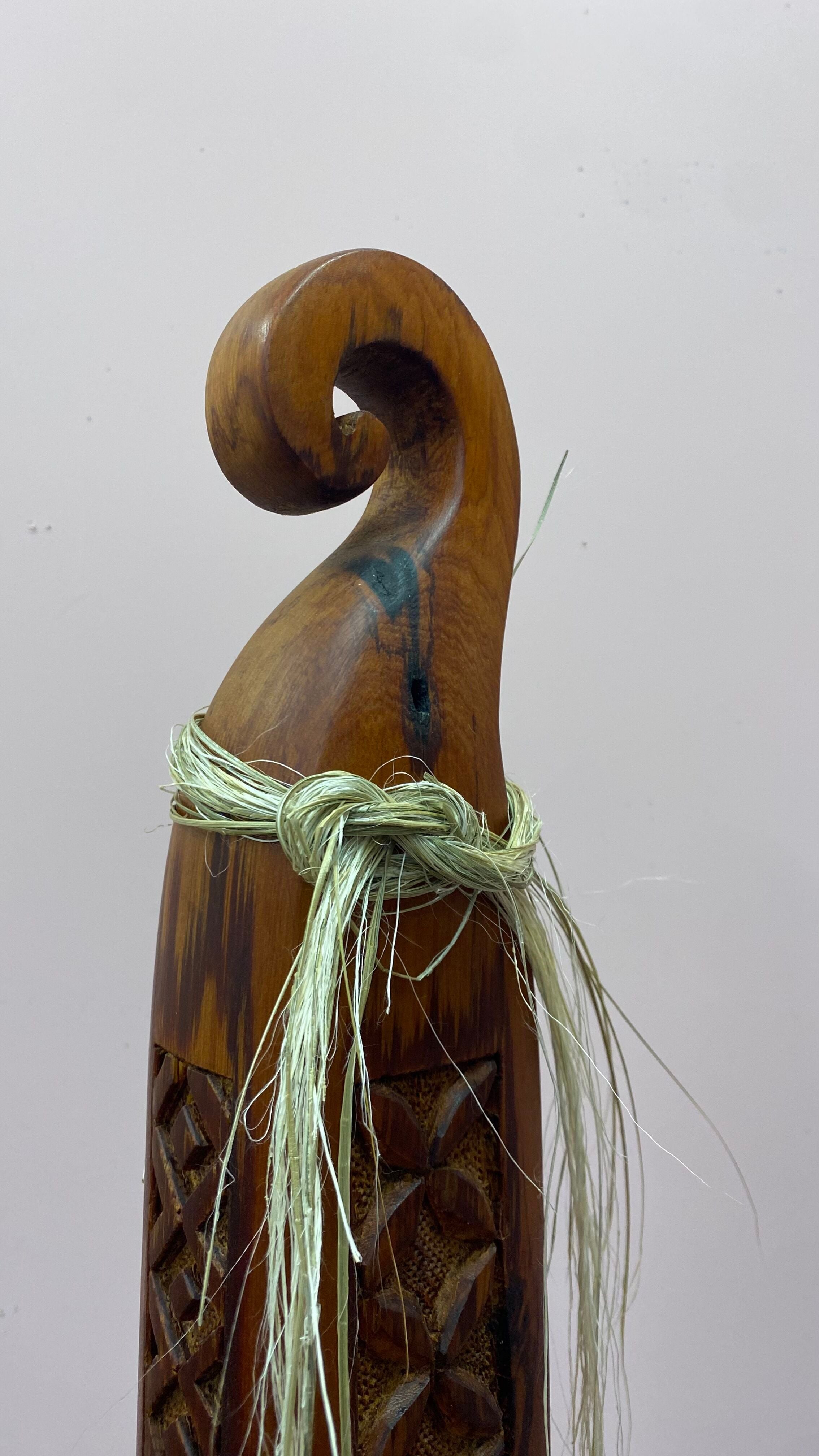 Carved Tipu by Tui Hobson