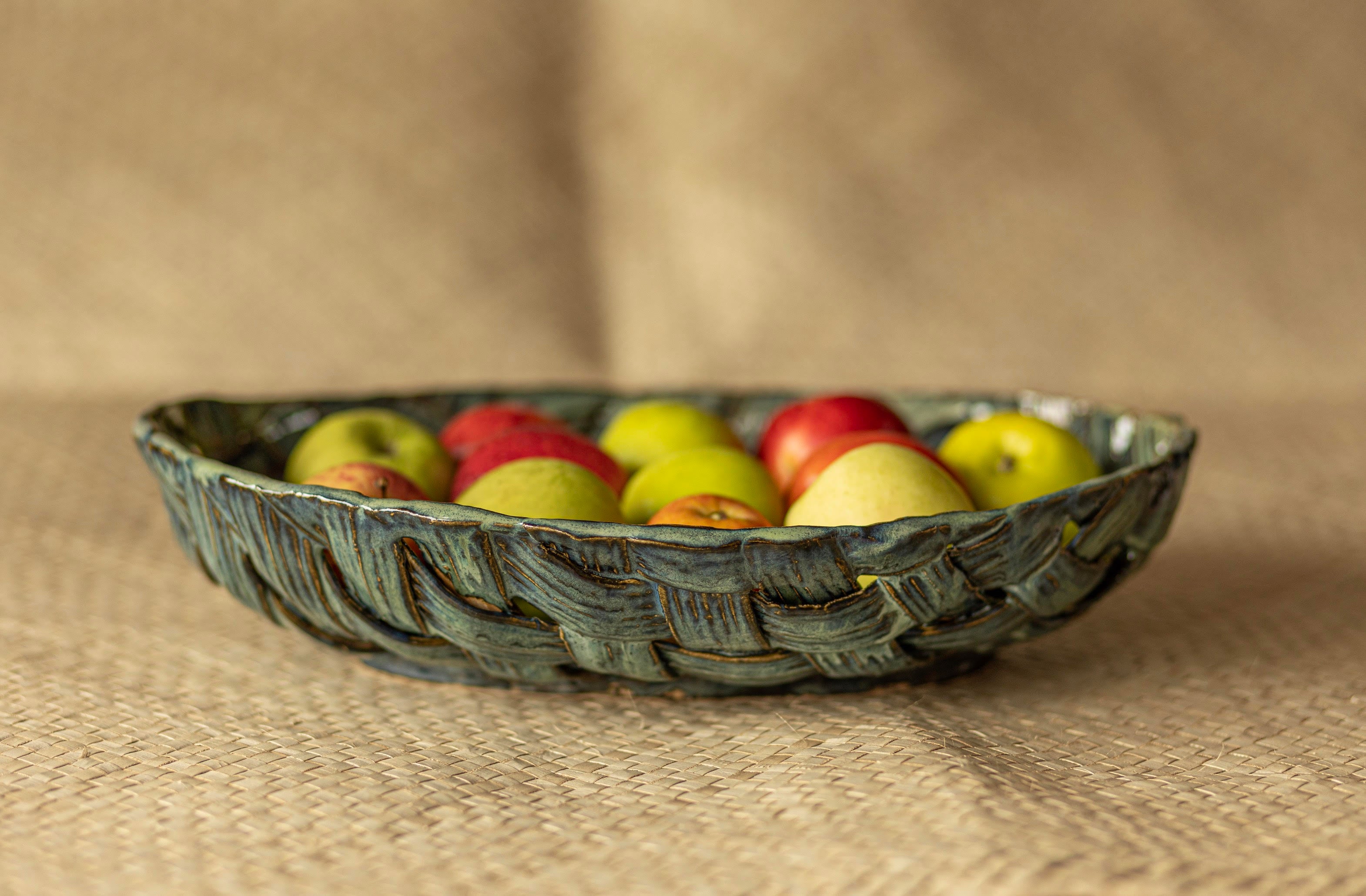 Oval Lalaga Platter by Form & Function Ceramics